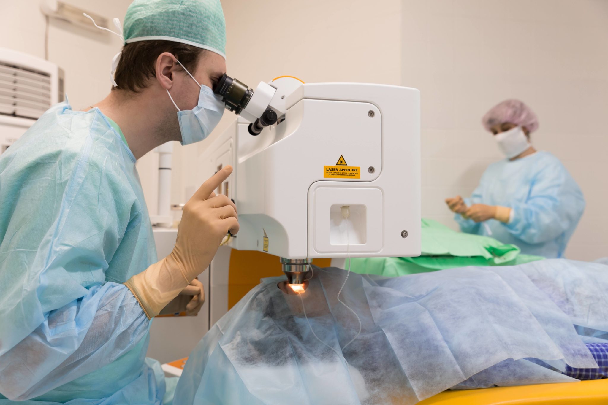 Ophthalmology lasik surgeon